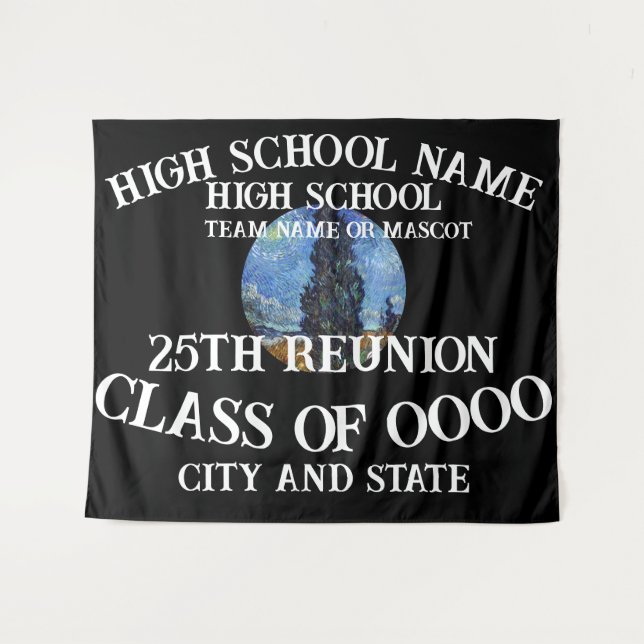 Reunion 40th 50th 55th 60th 65th 70th tapestry (Front (Horizontal))