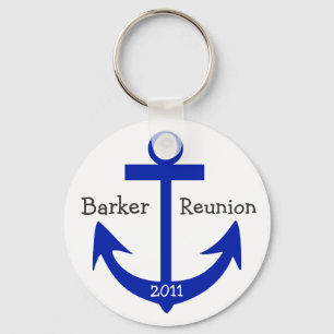 Reunion Anchor - by SRF Keychain