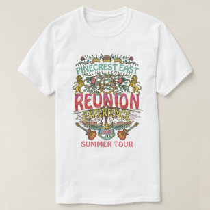 Reunion Band Retro 70s Concert Logo Custom T-Shirt