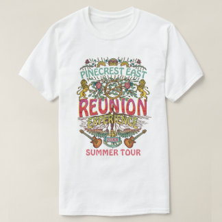 Reunion Band Retro 70s Concert Logo Custom T-Shirt