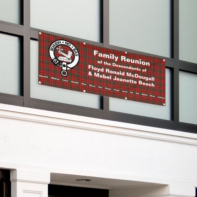 Reunion Banner (Outside Building)