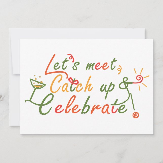 Reunion card design (Front)