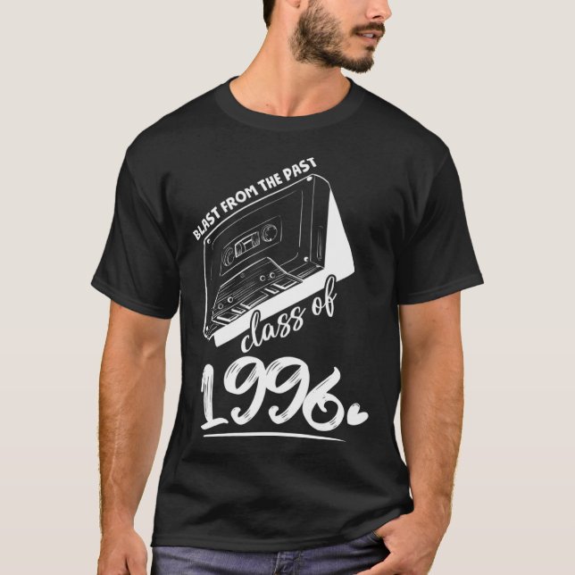 Reunion Class of 1996 School Graduation Blast From T-Shirt (Front)