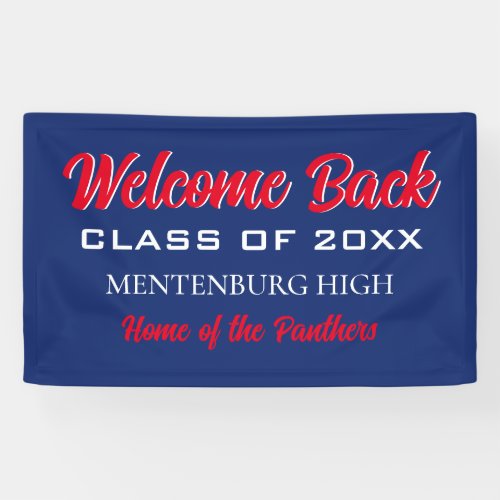 Reunion CUSTOM Class Reunion banner