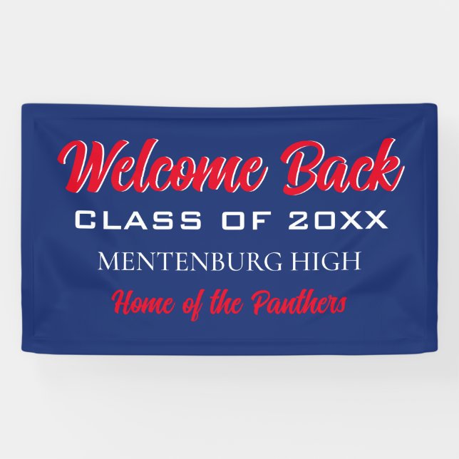 Reunion! CUSTOM Class Reunion banner (Horizontal)