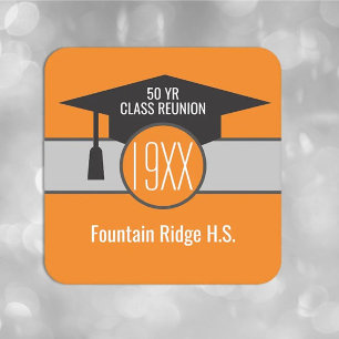 Reunion! Custom class reunion coasters