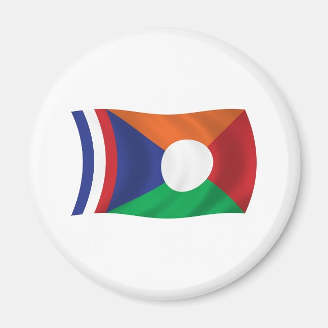 Reunion Flag Magnet (Front)