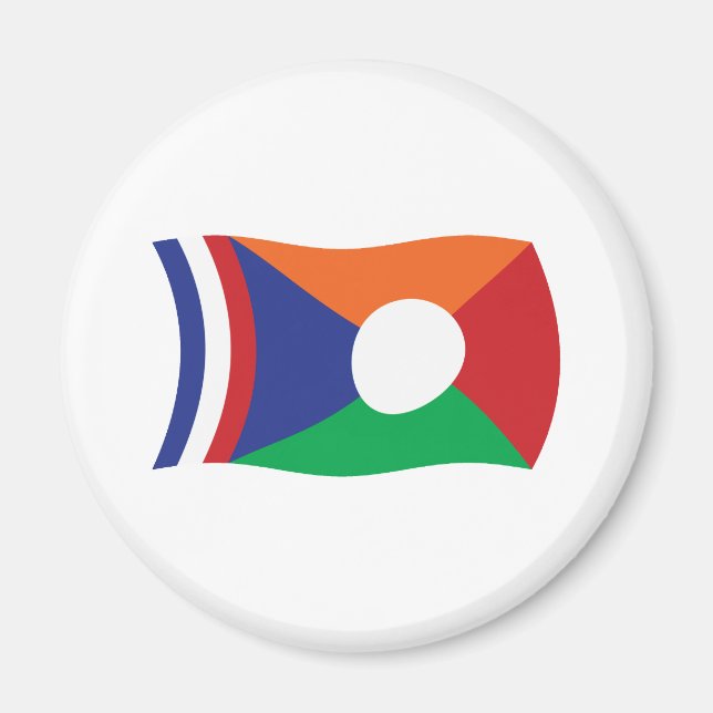 Reunion Flag Magnet (Front)