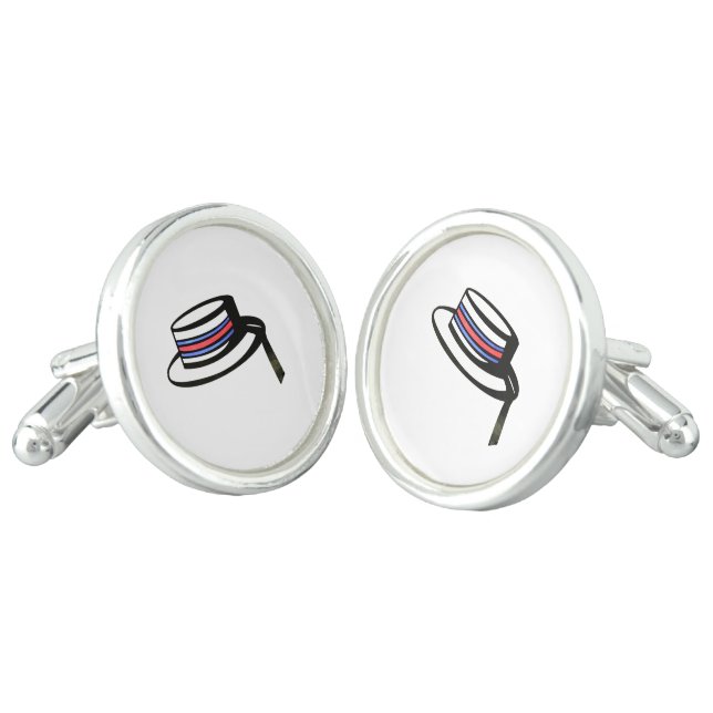 Reunion Gear Cufflinks (Angled)