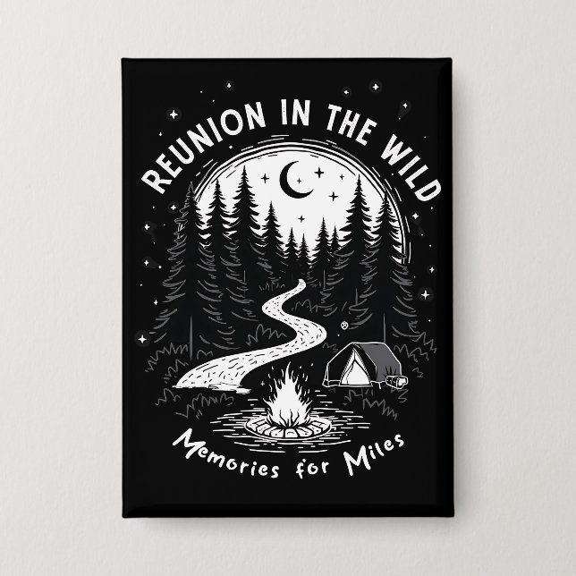 Reunion in the Wild Button (Front)