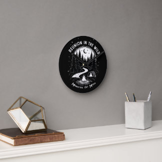 Reunion in the Wild Round Clock