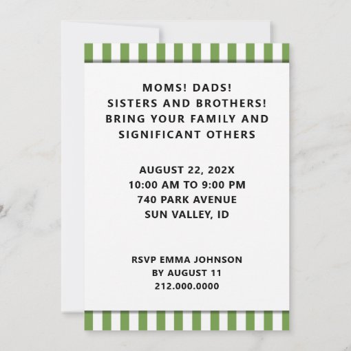 Reunion Invitation Zazzle