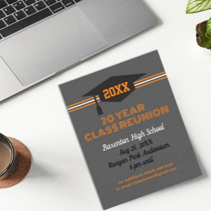 Reunion Invitation! Custom Class Reunion Postcard