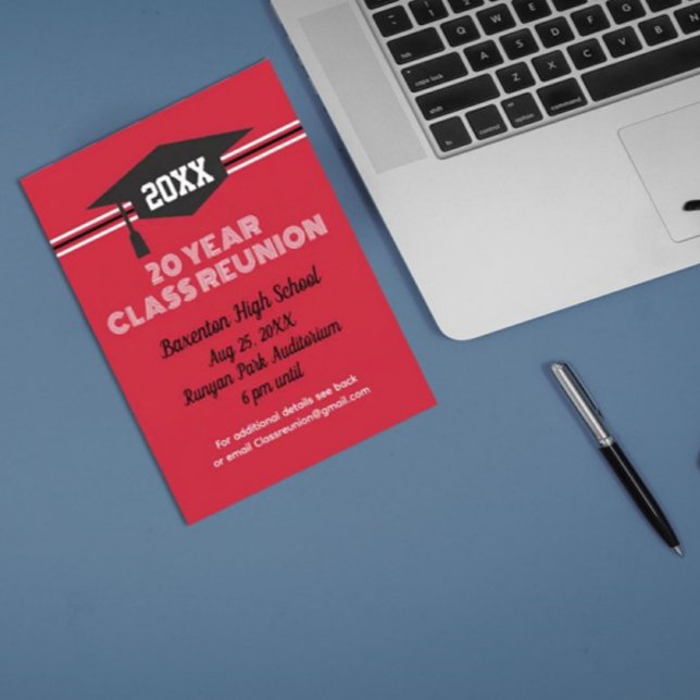 Reunion Invitation! Custom Class Reunion Postcard (Creator Uploaded)