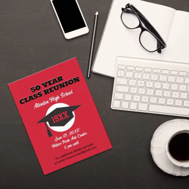 Reunion Invite Custom Class Reunion Postcard Zazzle Reunion Invite Custom Class Reunion Postcard Zazzle