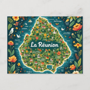 Reunion Island Postcard