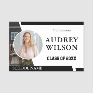 Reunion Photo Name Tags 5Th Class Reunion