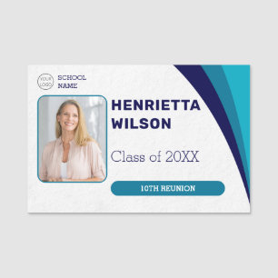 Reunion Photo Name Tags High School Reunion