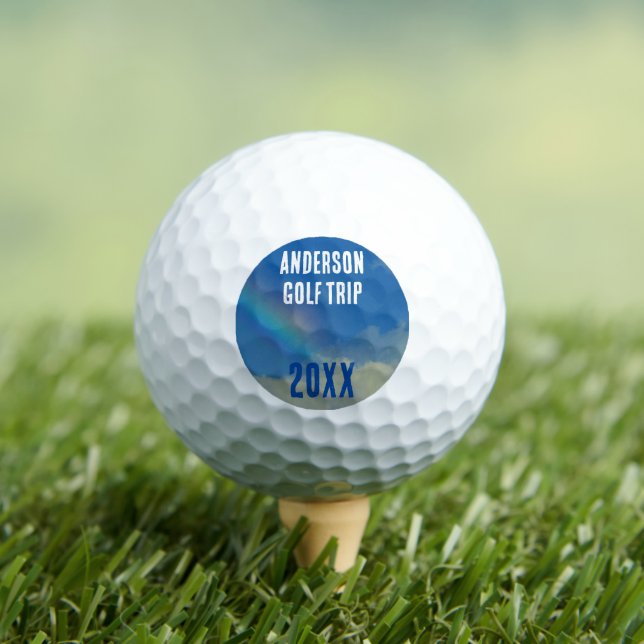 Reunion Rainbow Annual Family Golf Tournament Golf Balls (Insitu Tee)