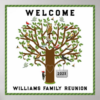 Reunion Welcome Poster