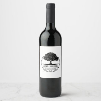 Reunion Wine Bottle Label