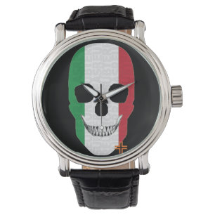 REUNIONES Italia reloj hombre correa cuero Watch