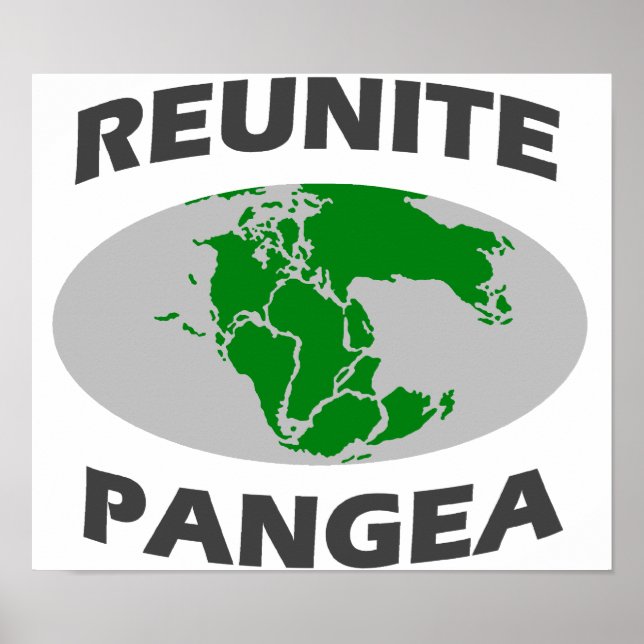 Reunite Pangea Poster (Front)