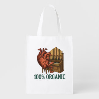 Reusable Bag - 100% Organic Funny Pun