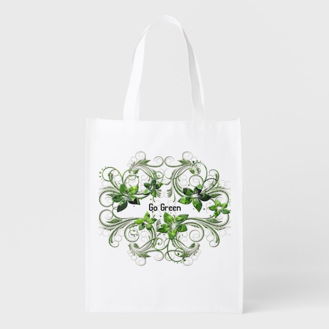 Reusable Bag Go Green (Front)