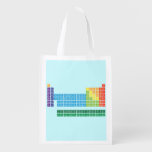 periodic  table  of  elements  Reusable Bag Reusable Grocery Bags