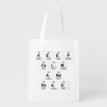 Keep
 Calm 
 and 
 Read  Reusable Bag Reusable Grocery Bags