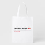 Talfourd avenue  Reusable Bag Reusable Grocery Bags