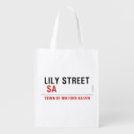 Lily STREET   Reusable Bag Reusable Grocery Bags