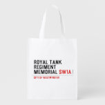 royal tank regiment memorial  Reusable Bag Reusable Grocery Bags