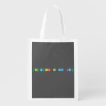 Elements In My Name  Reusable Bag Reusable Grocery Bags