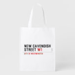 New Cavendish  Street  Reusable Bag Reusable Grocery Bags