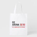 O2 ARENA  Reusable Bag Reusable Grocery Bags