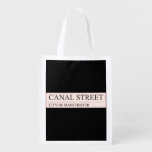 Canal Street  Reusable Bag Reusable Grocery Bags