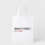 Quality Street  Reusable Bag Reusable Grocery Bags