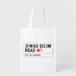 Jewad selim  road  Reusable Bag Reusable Grocery Bags