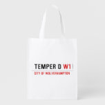 TEMPER D  Reusable Bag Reusable Grocery Bags