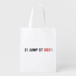 21 JUMP ST  Reusable Bag Reusable Grocery Bags