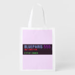 BlueParis  Reusable Bag Reusable Grocery Bags