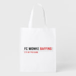 FC Monke  Reusable Bag Reusable Grocery Bags