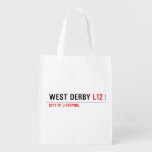 west derby  Reusable Bag Reusable Grocery Bags