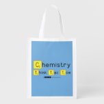 Chemistry
 Think Tac Toe  Reusable Bag Reusable Grocery Bags
