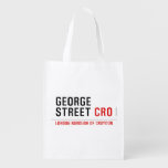 George  Street  Reusable Bag Reusable Grocery Bags