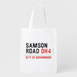 SAMSON  ROAD  Reusable Bag Reusable Grocery Bags