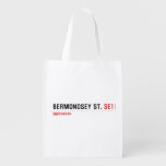 Bermondsey St.  Reusable Bag Reusable Grocery Bags