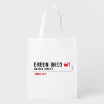 green shed  Reusable Bag Reusable Grocery Bags